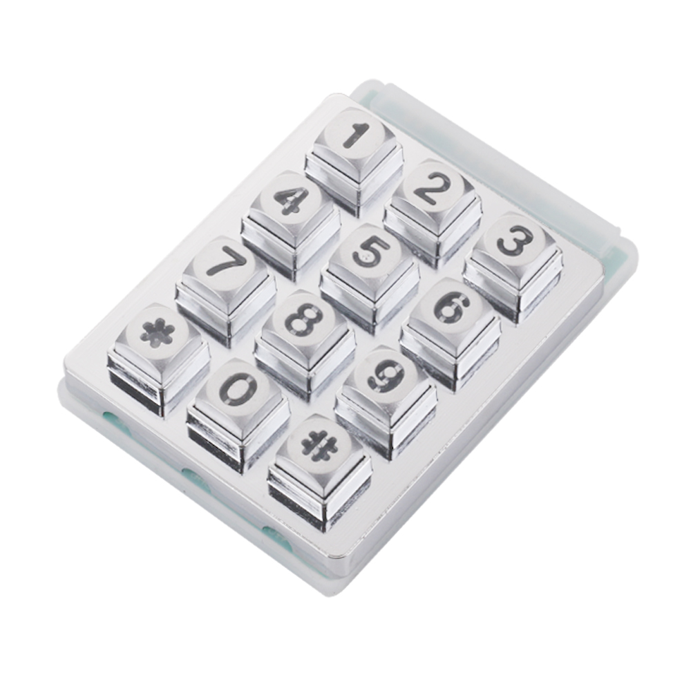 Custom Znic Alloy Backlight Keyboard LED Keypad