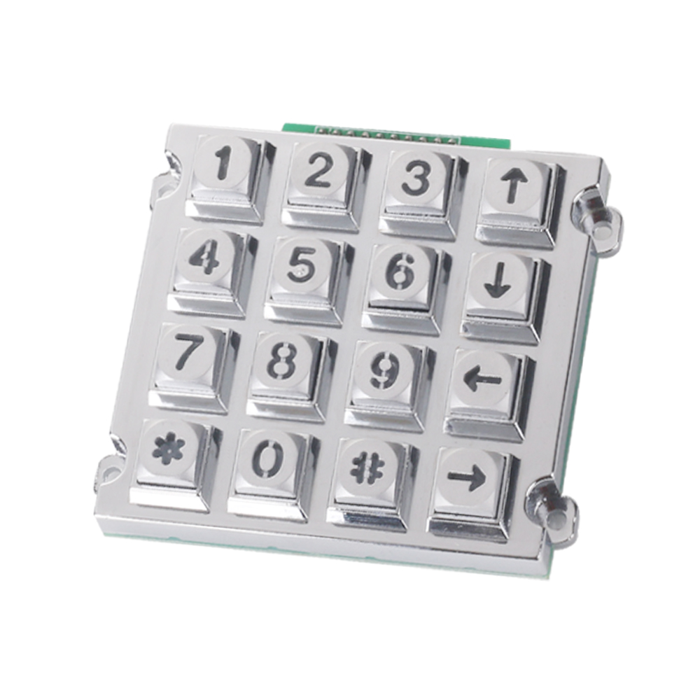 Numeric Znic Alloy Backlight 4x4 Telephone Waterproof Metal 