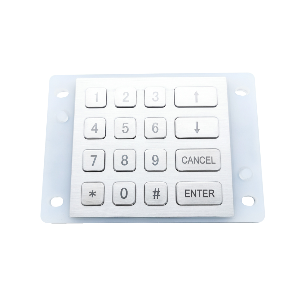 16 key 4*4 waterproof matrix led backlit building intercom s